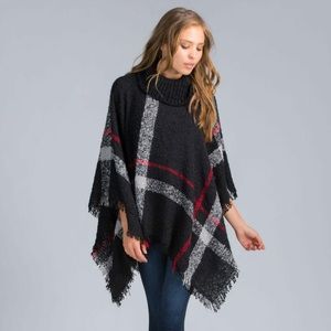 turtleneck poncho - warm n cozy
